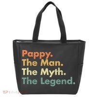 Pappy The Man The Myth The Legend Father Dad Uncle Gift Tote Bag thumb 0
