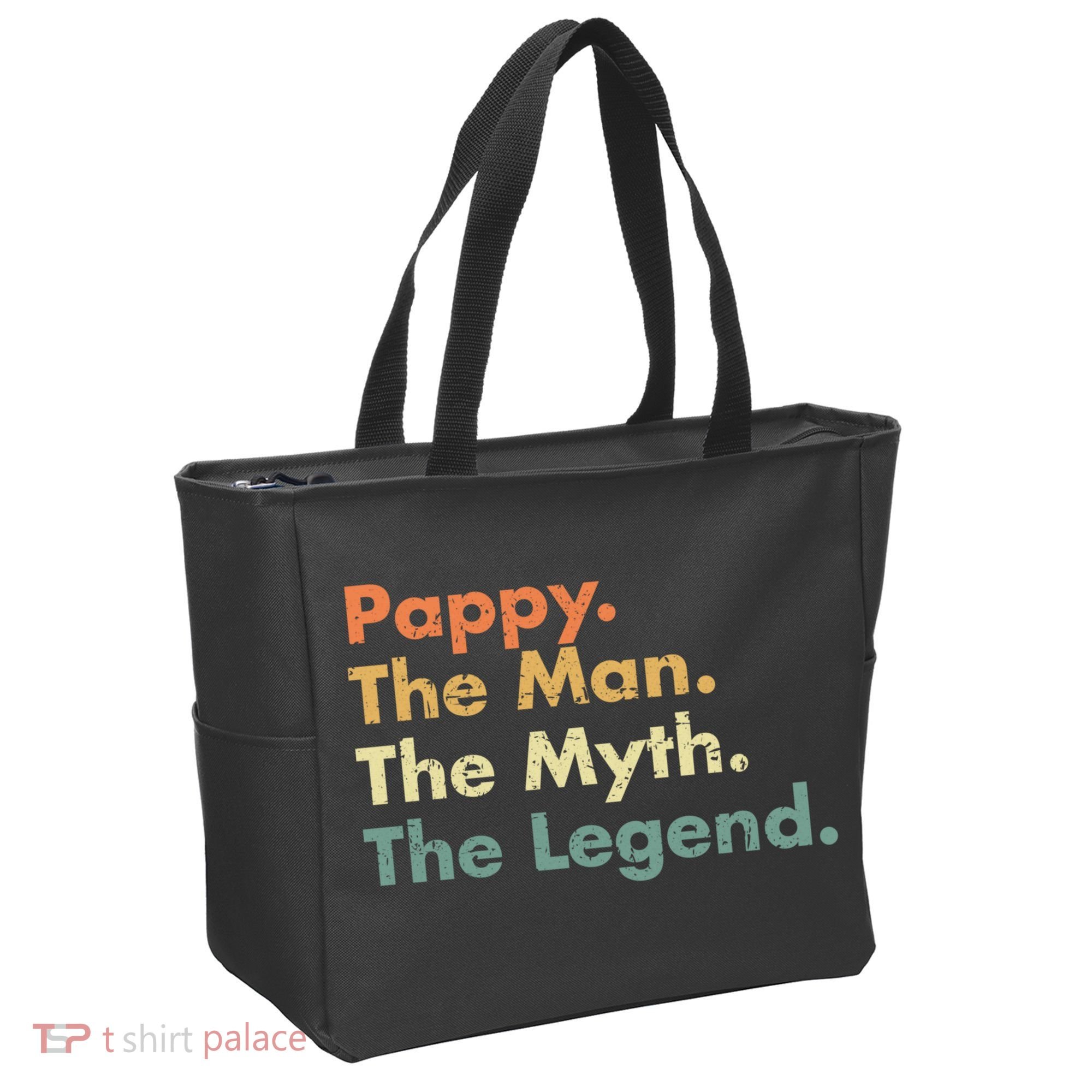 Pappy The Man The Myth The Legend Father Dad Uncle Gift Tote Bag
