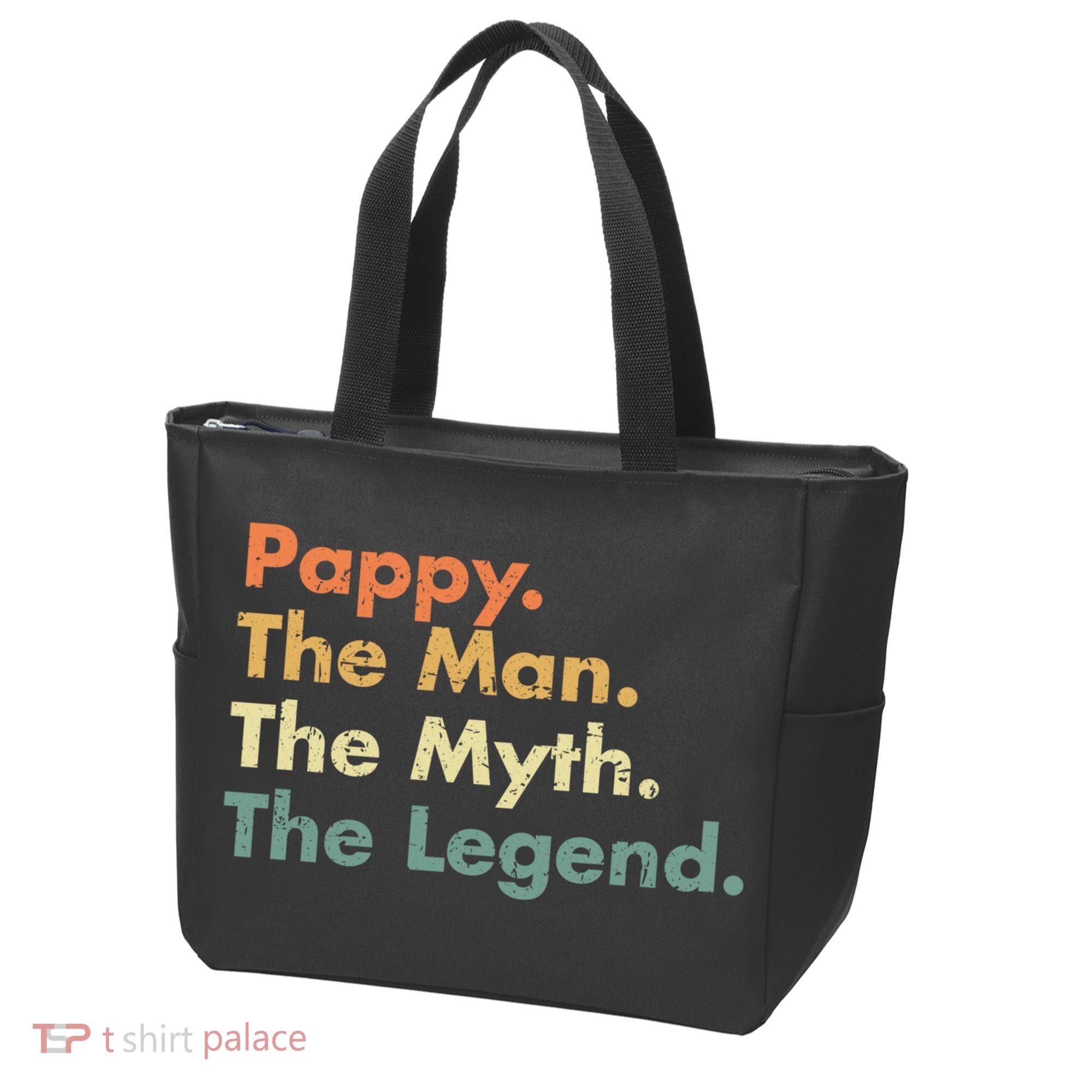 Pappy The Man The Myth The Legend Father Dad Uncle Gift Tote Bag