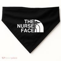 Pocket The Nurse Face Sweatshirt Nurse Appreciation USA-Made Doggie Bandana thumb 0