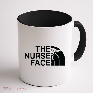 Pocket The Nurse Face Sweatshirt Nurse Appreciation Coffee Mug back