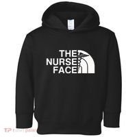 Pocket The Nurse Face Sweatshirt Nurse Appreciation Toddler Hoodie thumb 0