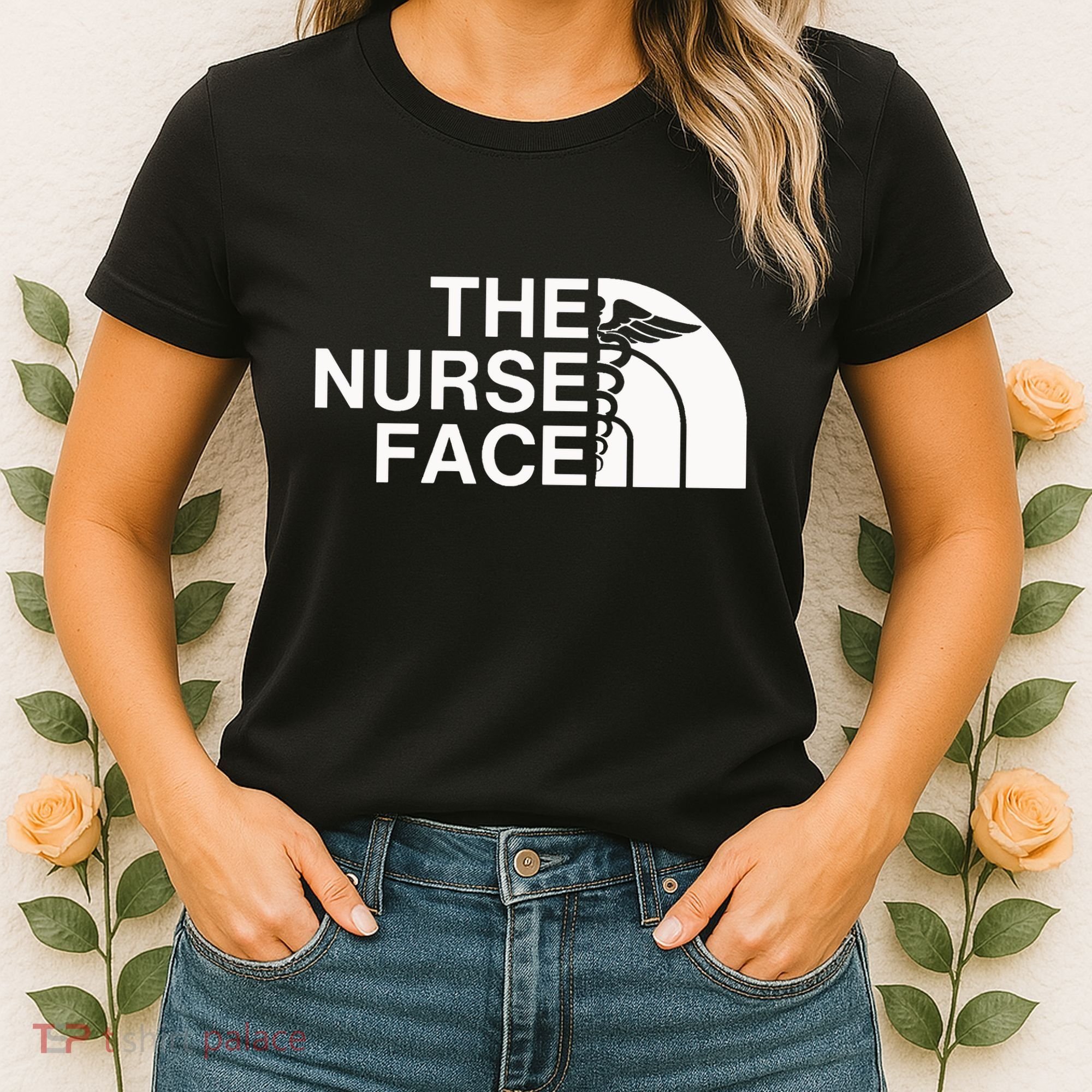 Pocket The Nurse Face Sweatshirt Nurse Appreciation Women's T-Shirt