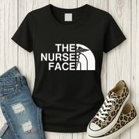 Pocket The Nurse Face Sweatshirt Nurse Appreciation Women's T-Shirt thumb 3