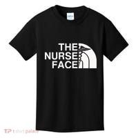 Pocket The Nurse Face Sweatshirt Nurse Appreciation Kids T-Shirt thumb 0
