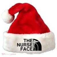 Pocket The Nurse Face Sweatshirt Nurse Appreciation Santa Hat thumb 0
