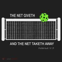 Pickleball The Net Giveth Funny Pickleball Pickleball Lovers Women's Sweatshirt thumb 2