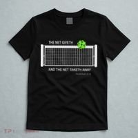 Pickleball The Net Giveth Funny Pickleball Pickleball Lovers T-Shirt thumb 5