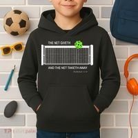 Pickleball The Net Giveth Funny Pickleball Pickleball Lovers Kids Hoodie thumb 2