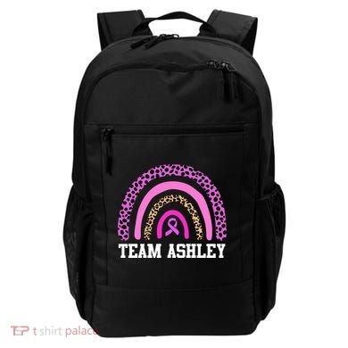 Personalize Team Name Custom Breast Cancer Backpack
