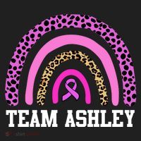 Personalize Team Name Custom Breast Cancer Beanie thumb 2