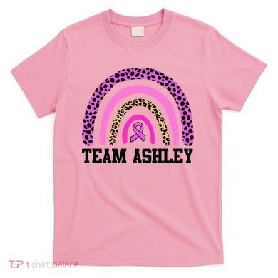 Personalize Team Name Custom Breast Cancer T-Shirt