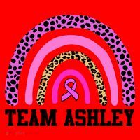Personalize Team Name Custom Breast Cancer Santa Hat thumb 1