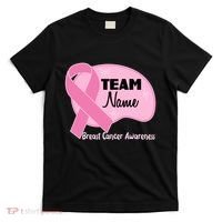 Personalize Team Name Breast Cancer Awareness Custom T-Shirt thumb 0