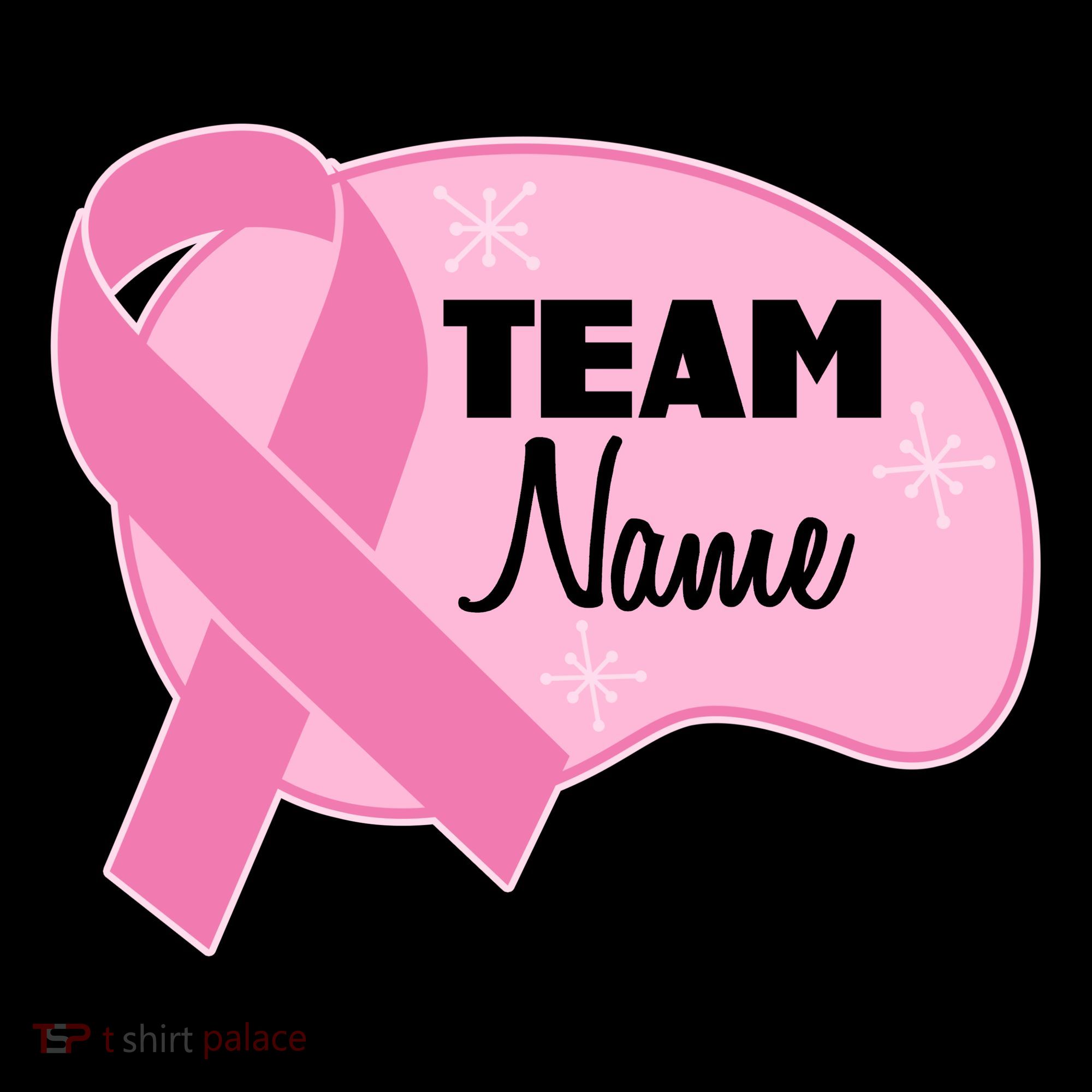 Personalize Team Name Breast Cancer Awareness Custom Coffee Mug