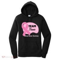 Personalize Team Name Breast Cancer Awareness Custom Women's Hoodie thumb 0