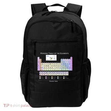 Periodic Table Of The Elements Backpack