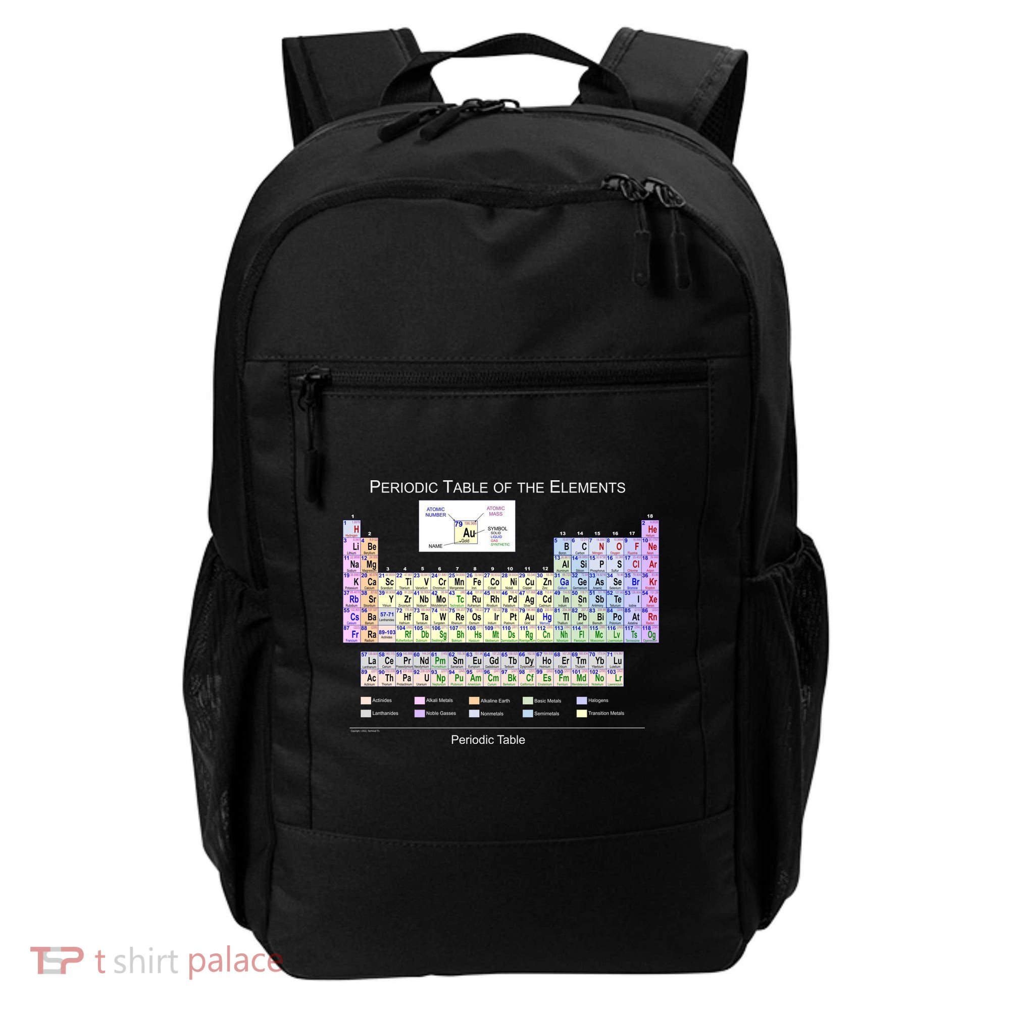 Periodic Table Of The Elements Backpack