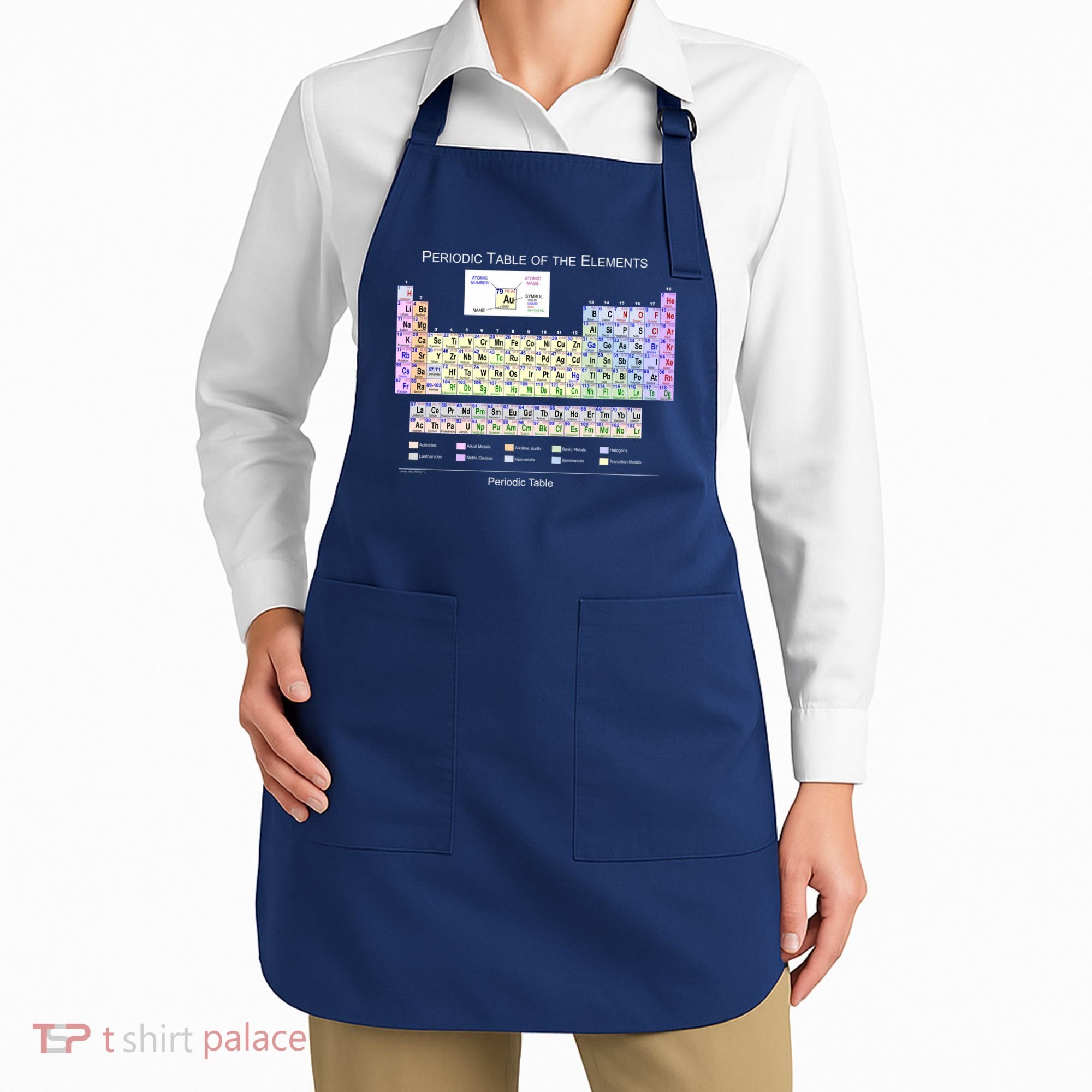 Periodic Table Of The Elements Apron