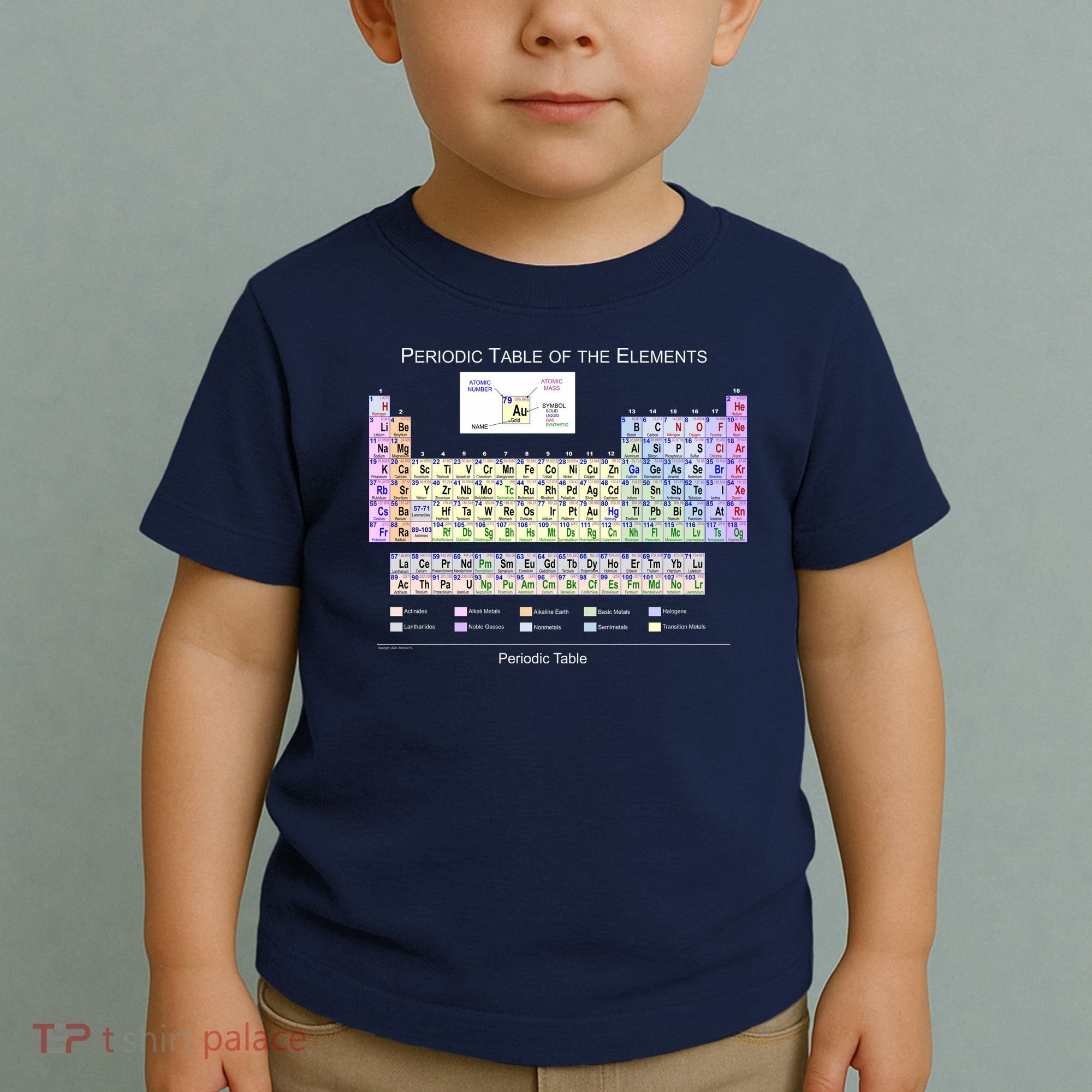 Periodic Table Of The Elements Toddler T-Shirt