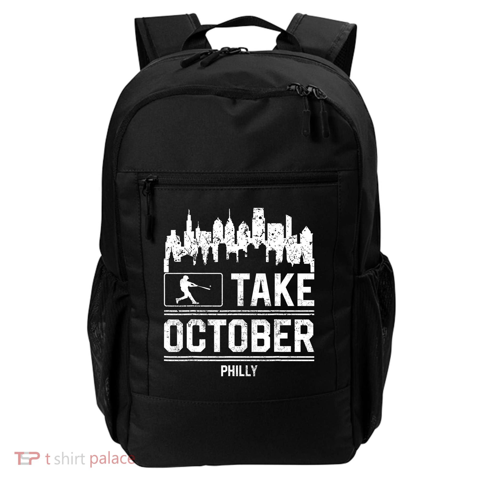 Philly_ Take October Philadelphia Fan Baseball Lovers Backpack