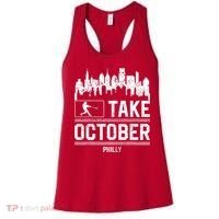 Philly_ Take October Philadelphia Fan Baseball Lovers Women's Tank Top thumb 0
