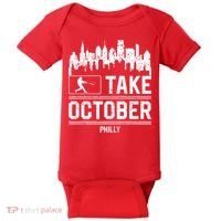 Philly_ Take October Philadelphia Fan Baseball Lovers Baby Bodysuit thumb 0
