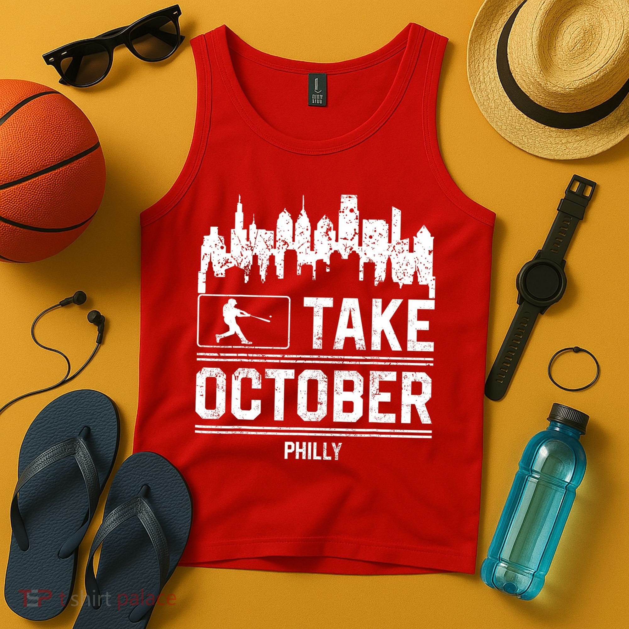 Philly_ Take October Philadelphia Fan Baseball Lovers Tank Top