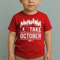 Philly_ Take October Philadelphia Fan Baseball Lovers Toddler T-Shirt thumb 2