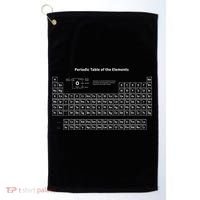 Periodic Table Of The Elements Chemists Nerd Gift Chemistry Golf Towel thumb 0