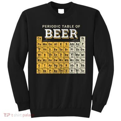 Periodic Table Of Beer Sketch Sweatshirt