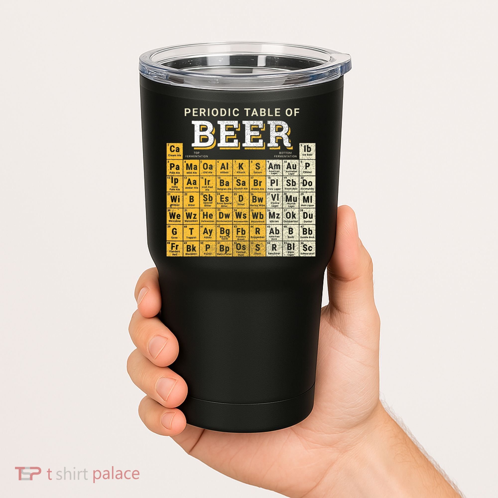Periodic Table Of Beer Sketch Tumbler