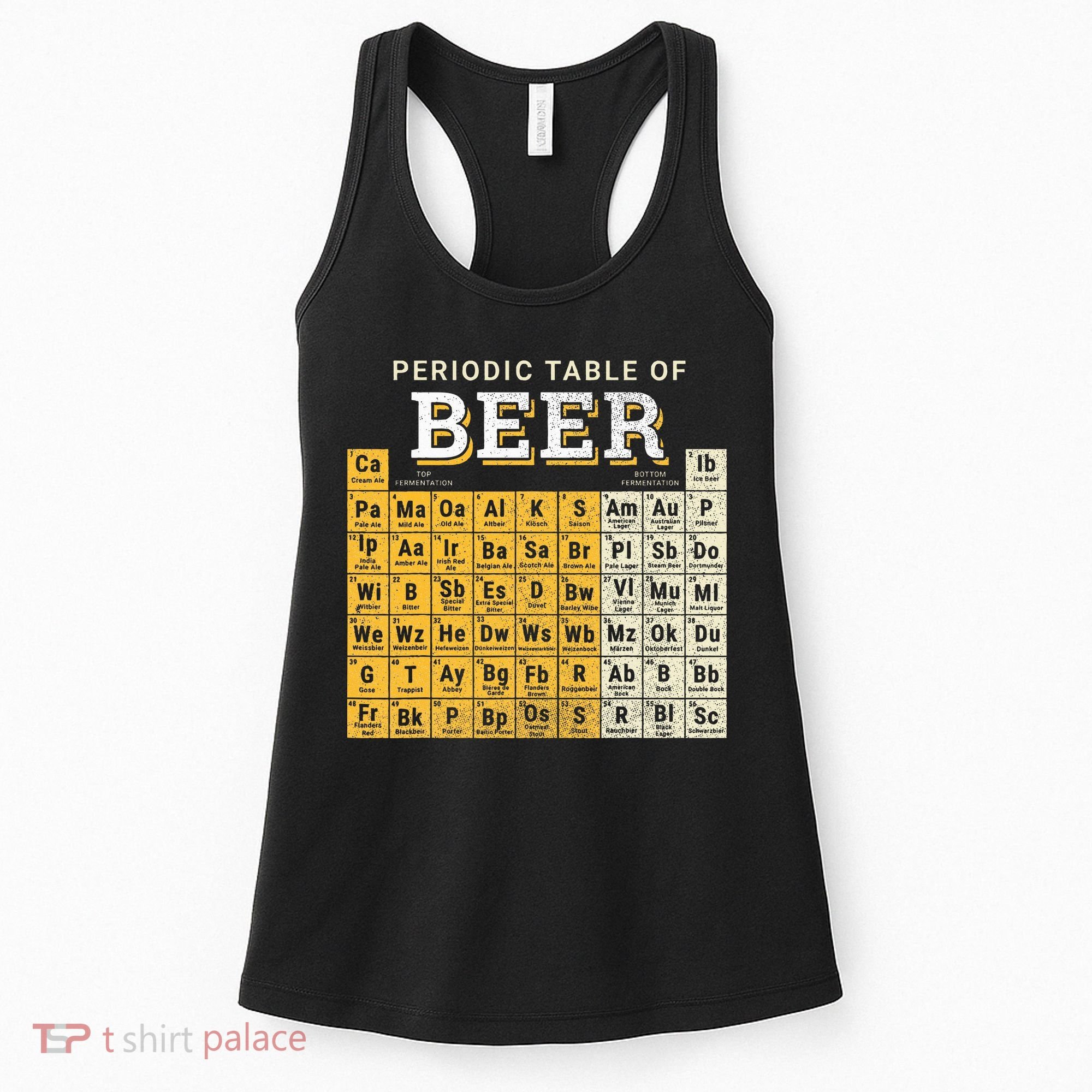 Periodic Table Of Beer Sketch Women's Tank Top