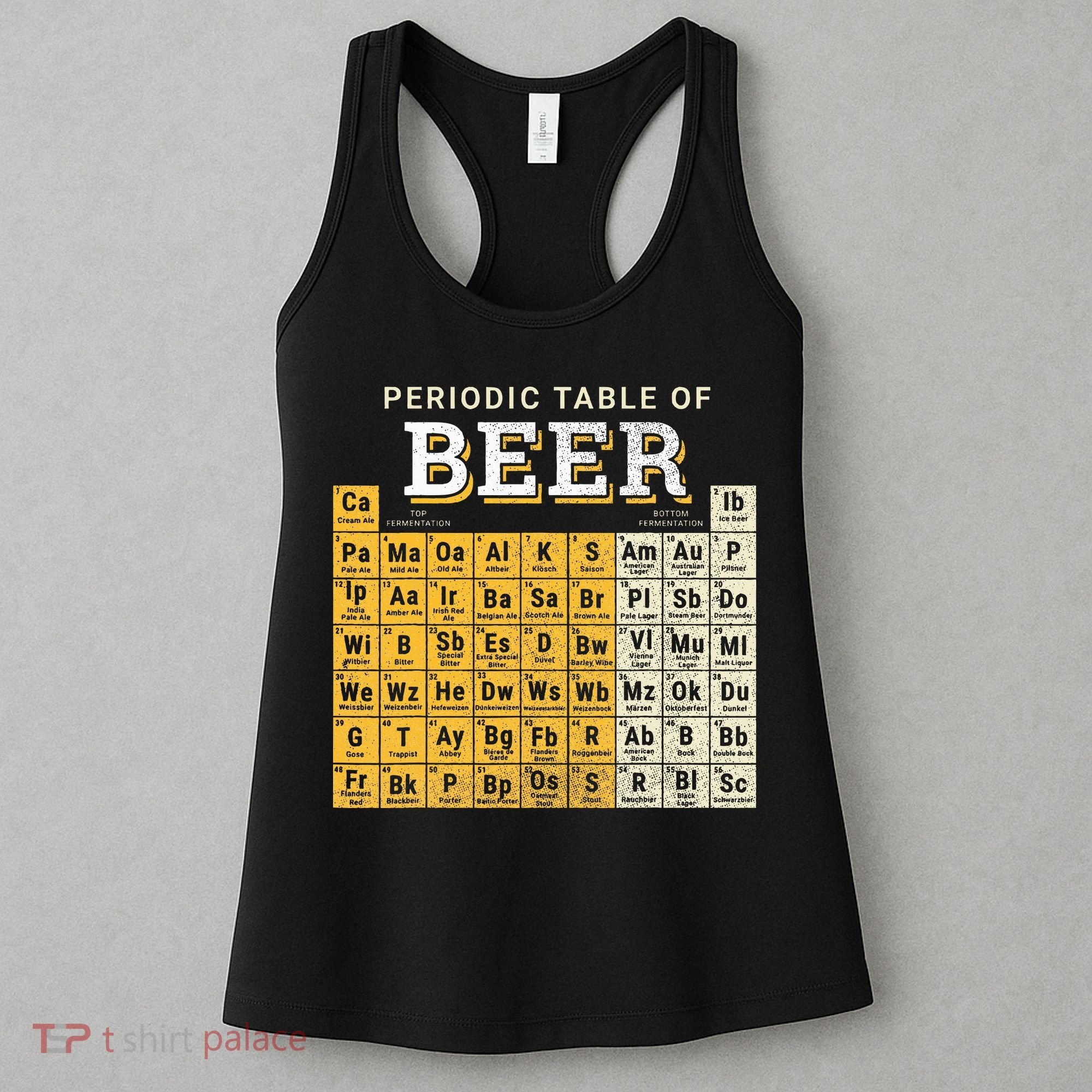 Periodic Table Of Beer Sketch Women's Tank Top