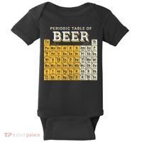 Periodic Table Of Beer Sketch Baby Bodysuit thumb 0