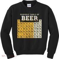 Periodic Table Of Beer Sketch Kids Sweatshirt thumb 0
