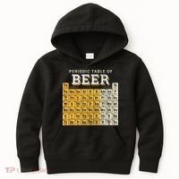 Periodic Table Of Beer Sketch Kids Hoodie thumb 0