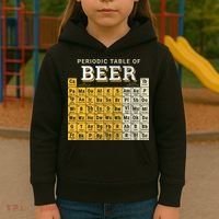 Periodic Table Of Beer Sketch Kids Hoodie thumb 3