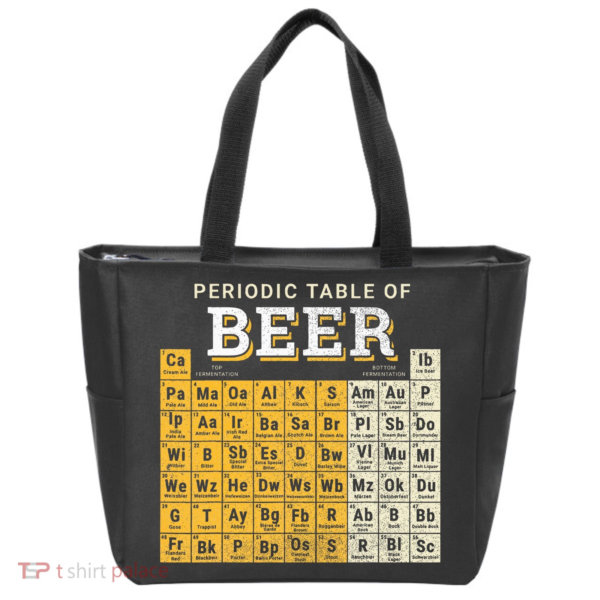 Periodic Table Of Beer Sketch Tote Bag