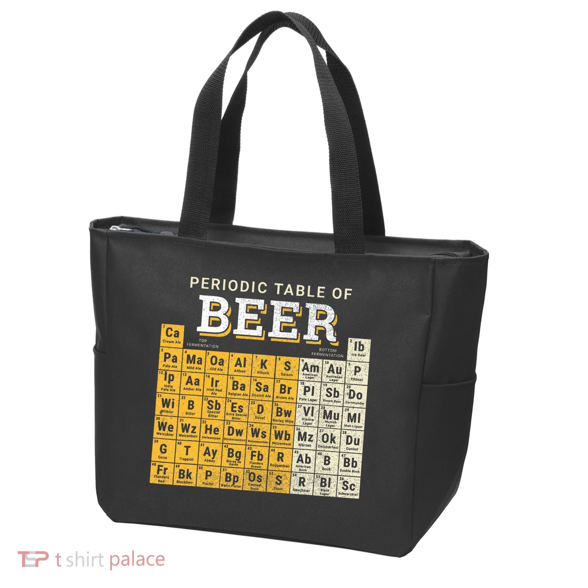 Periodic Table Of Beer Sketch Tote Bag