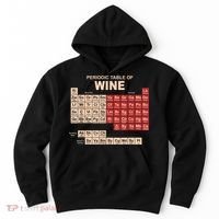 Periodic Table Of Wine Chemistry Periodic Table Geek Nerd Hoodie thumb 0