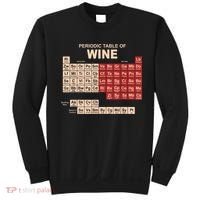 Periodic Table Of Wine Chemistry Periodic Table Geek Nerd Sweatshirt thumb 0