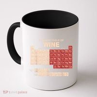 Periodic Table Of Wine Chemistry Periodic Table Geek Nerd Coffee Mug thumb 0