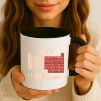 Periodic Table Of Wine Chemistry Periodic Table Geek Nerd Coffee Mug thumb 3