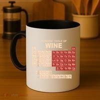Periodic Table Of Wine Chemistry Periodic Table Geek Nerd Coffee Mug thumb 4