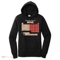 Periodic Table Of Wine Chemistry Periodic Table Geek Nerd Women's Hoodie thumb 0