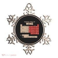 Periodic Table Of Wine Chemistry Periodic Table Geek Nerd Ornament thumb 0