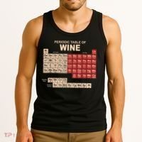 Periodic Table Of Wine Chemistry Periodic Table Geek Nerd Tank Top thumb 3