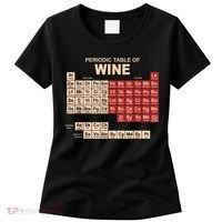 Periodic Table Of Wine Chemistry Periodic Table Geek Nerd Women's T-Shirt thumb 0