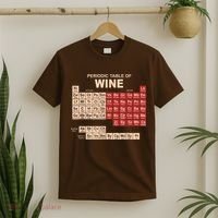 Periodic Table Of Wine Chemistry Periodic Table Geek Nerd T-Shirt thumb 2